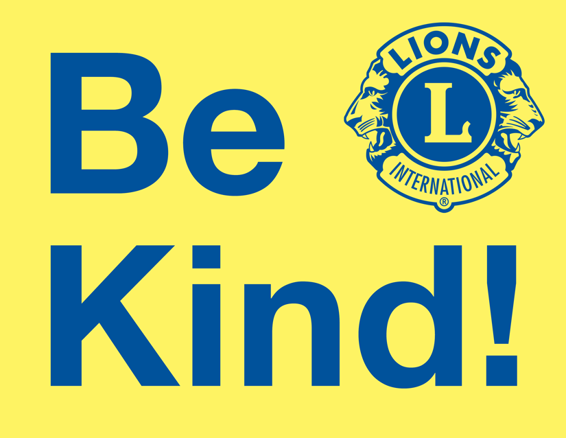 Be Kind sign