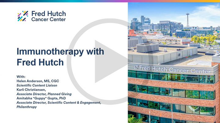 Link to Fred Hutch presentation